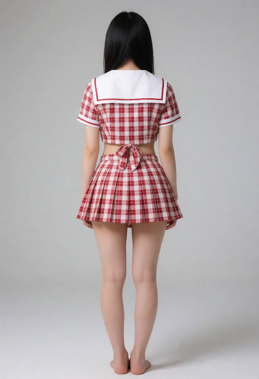 チェック柄セーラーアイドル