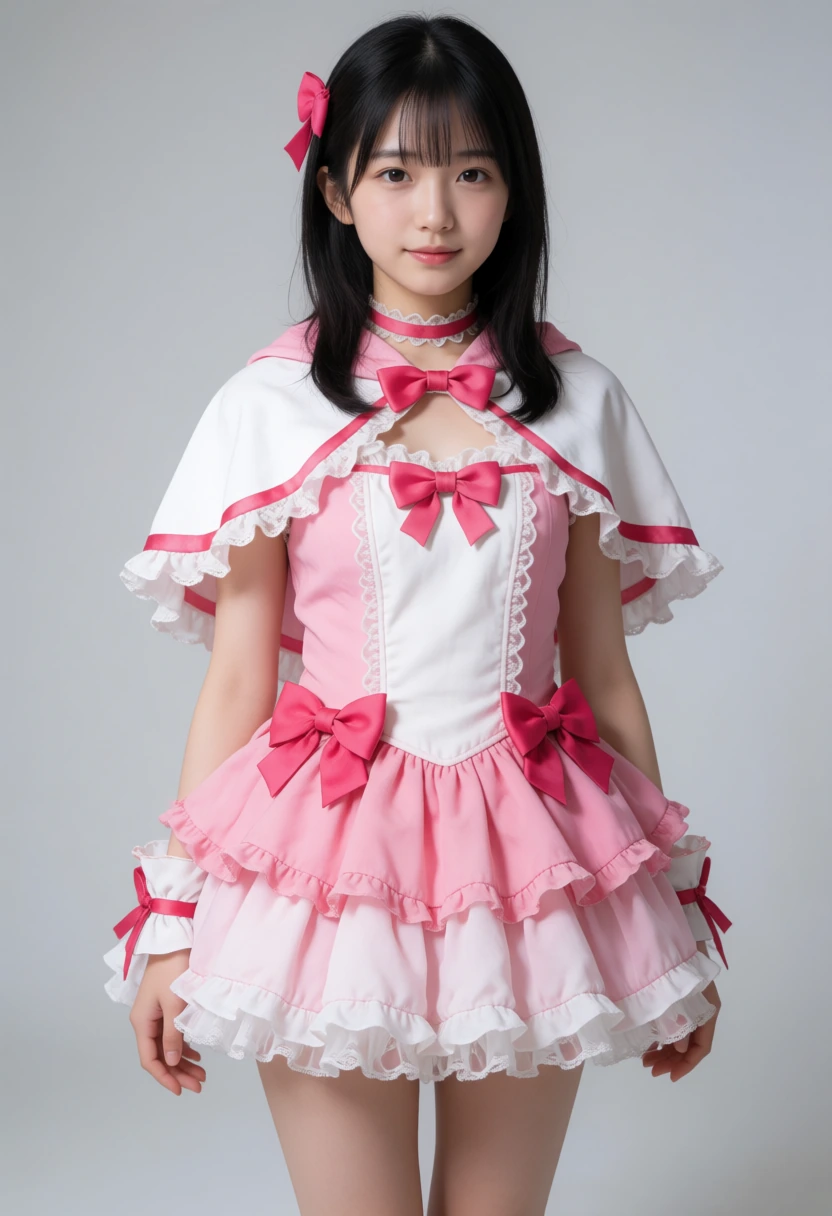 魔法少女 ケープ付き
