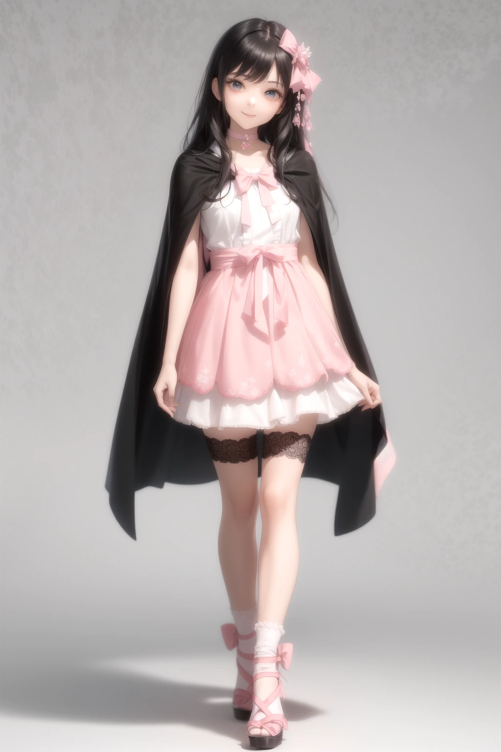魔法少女 ケープ付き