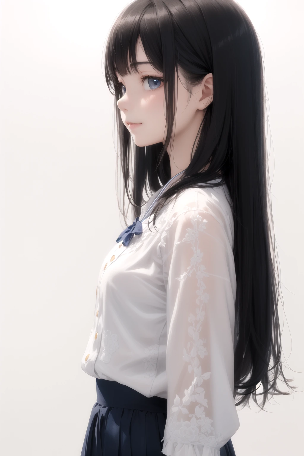 真横