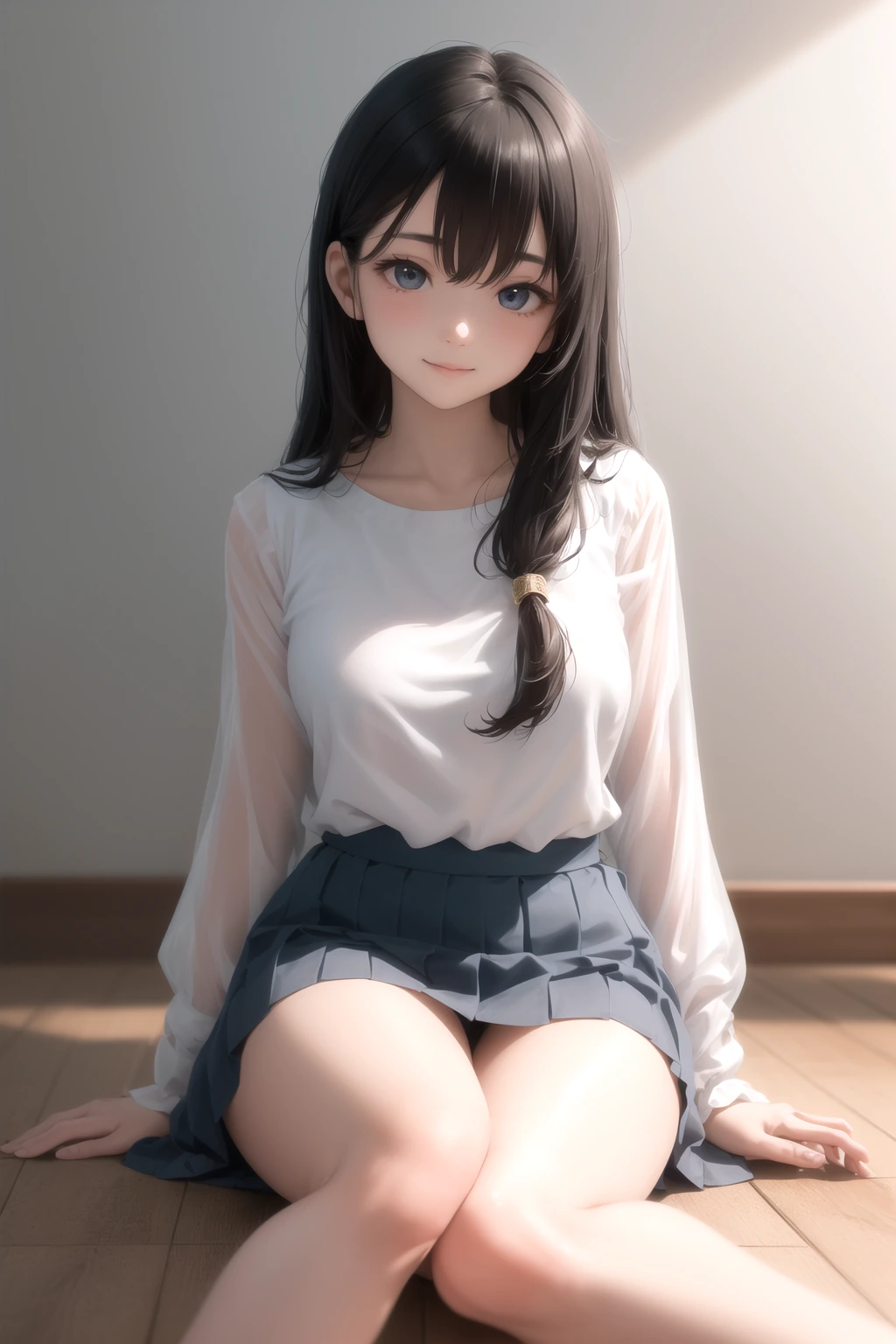 地面すれすれ