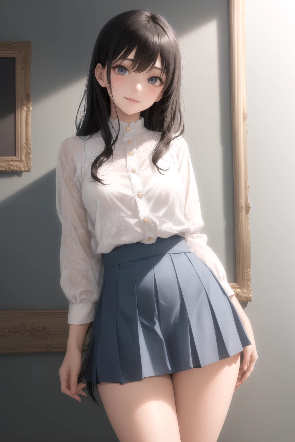 太ももから上（thighs up）