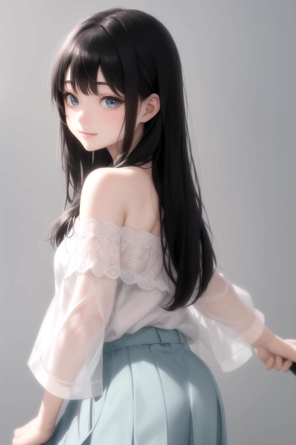 肩越しショット（over-the-shoulder shot）