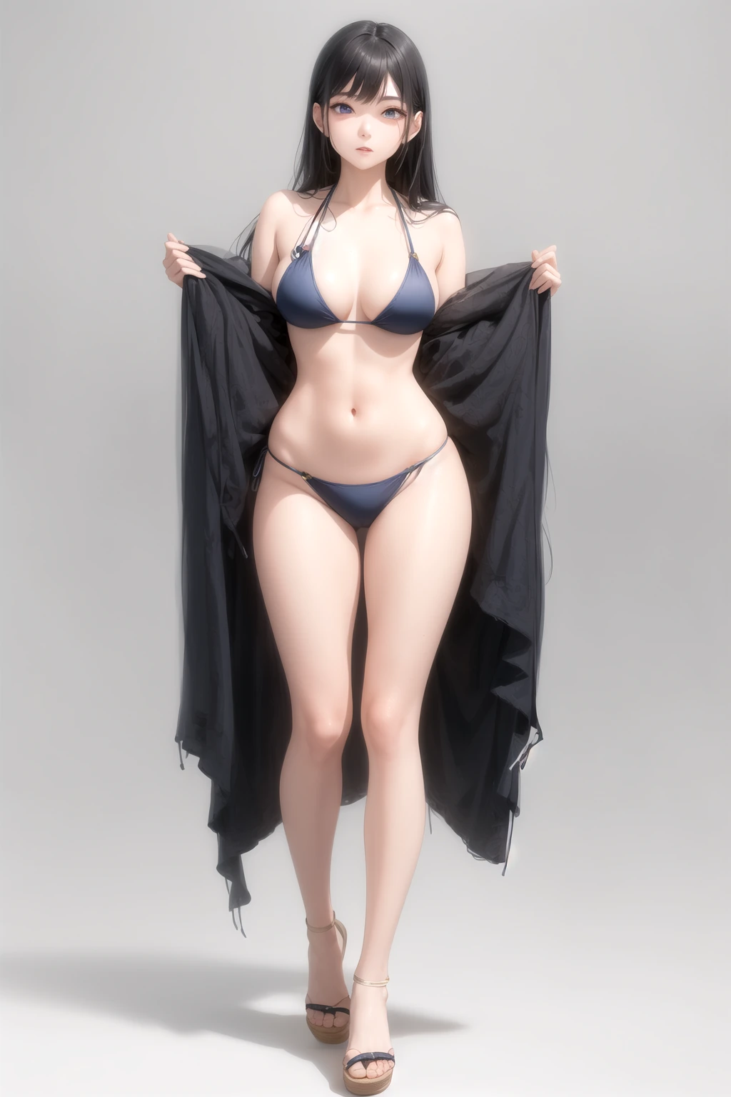 片足重心の腰ひねり