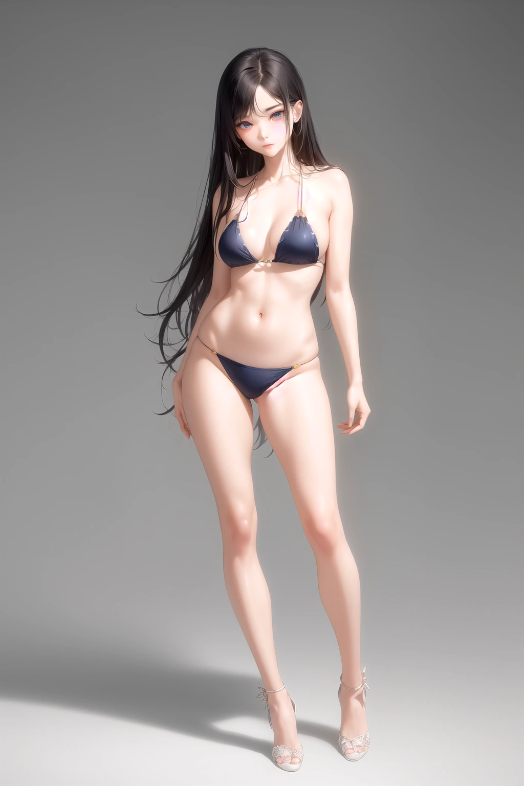 鎖骨・首筋を強調
