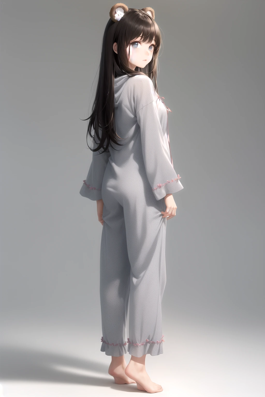 くま耳フード