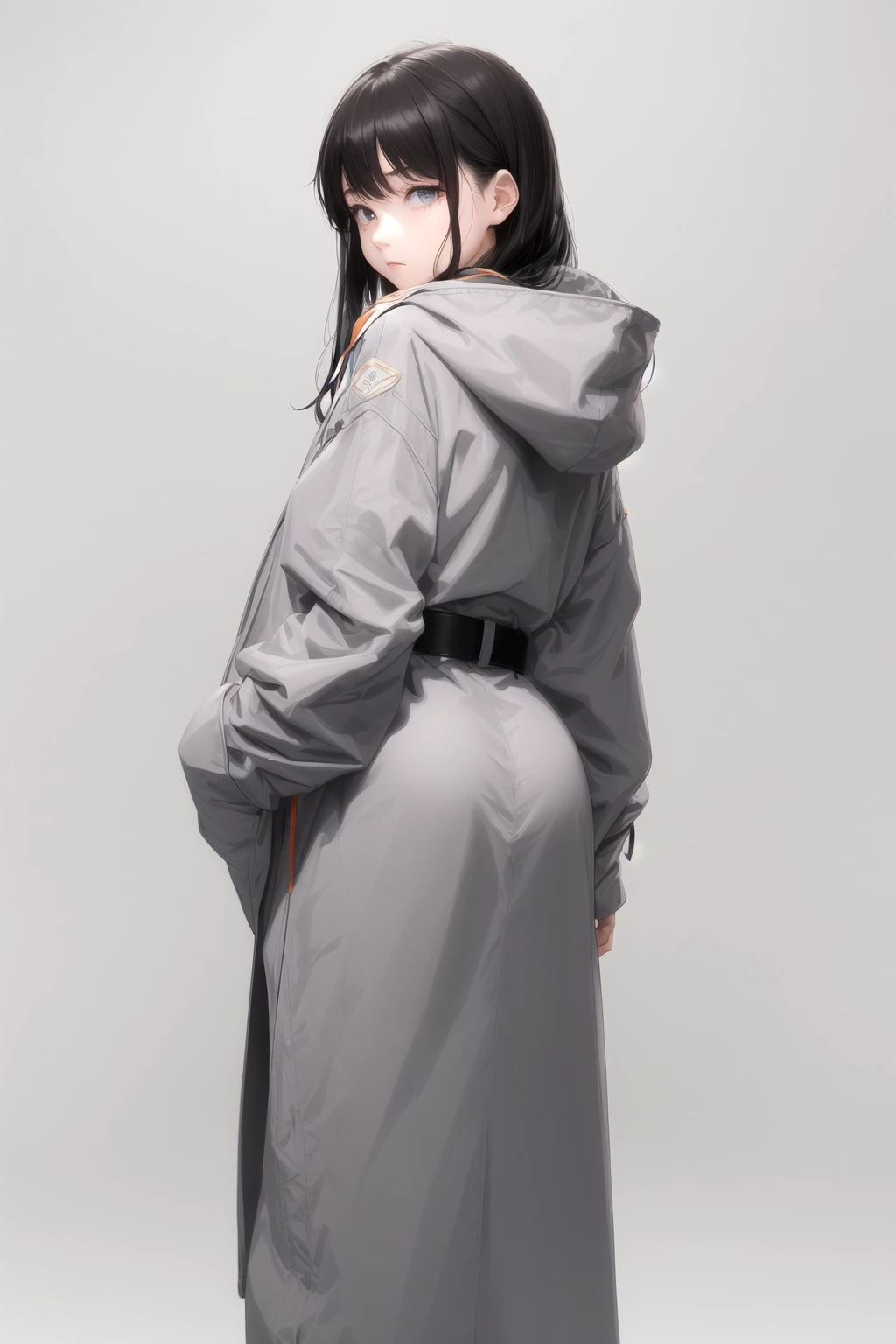 フード付きローブ