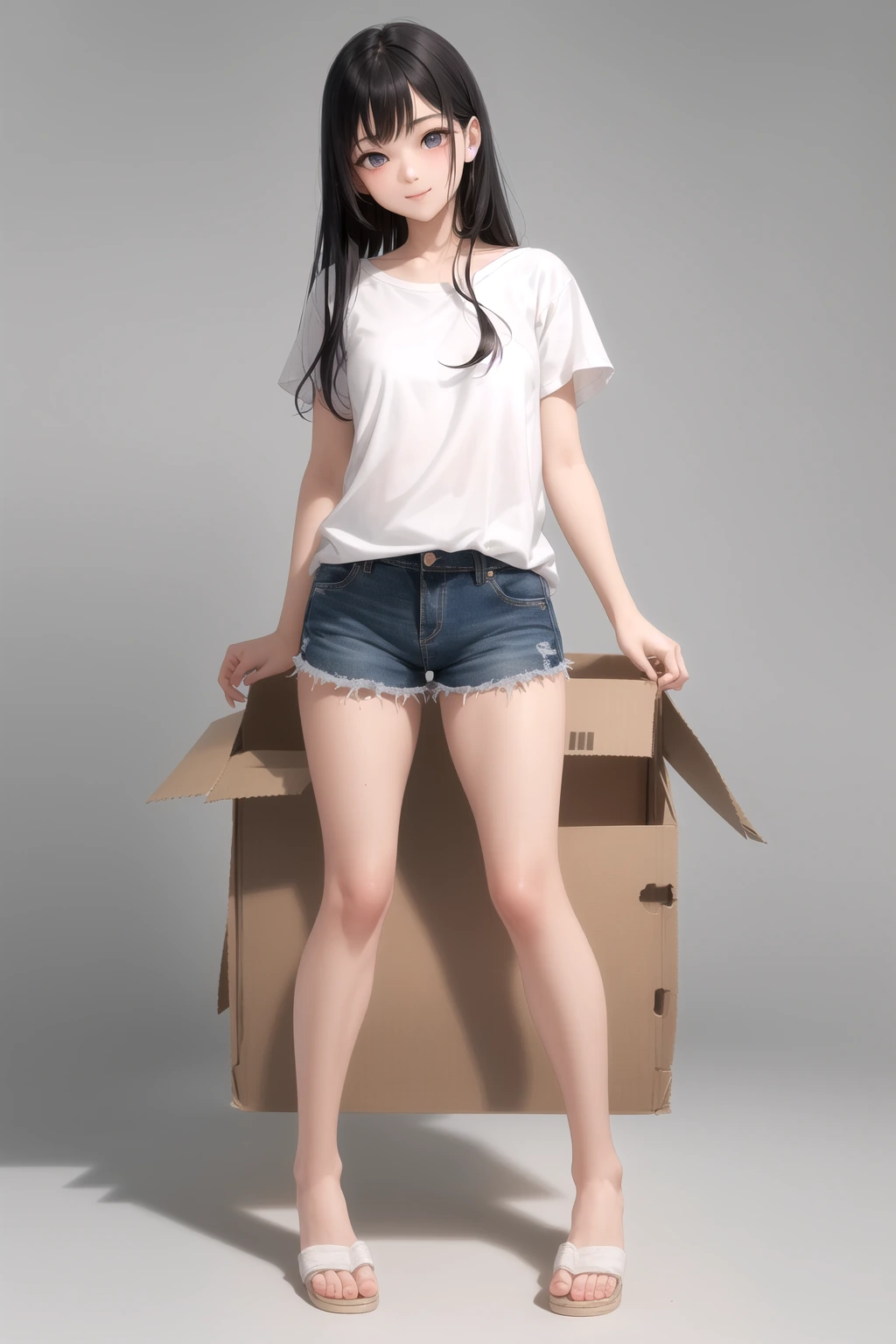 箱を運ぶ