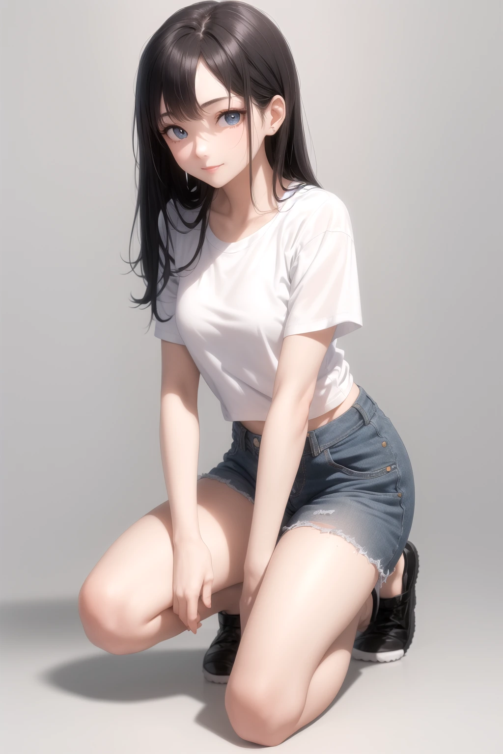 膝立ち