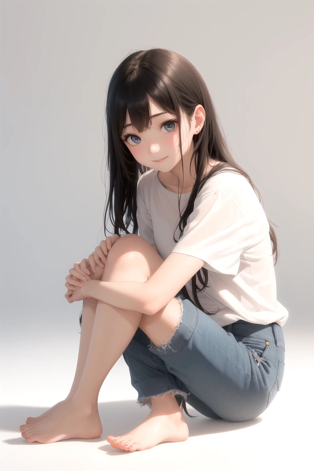 片膝つき