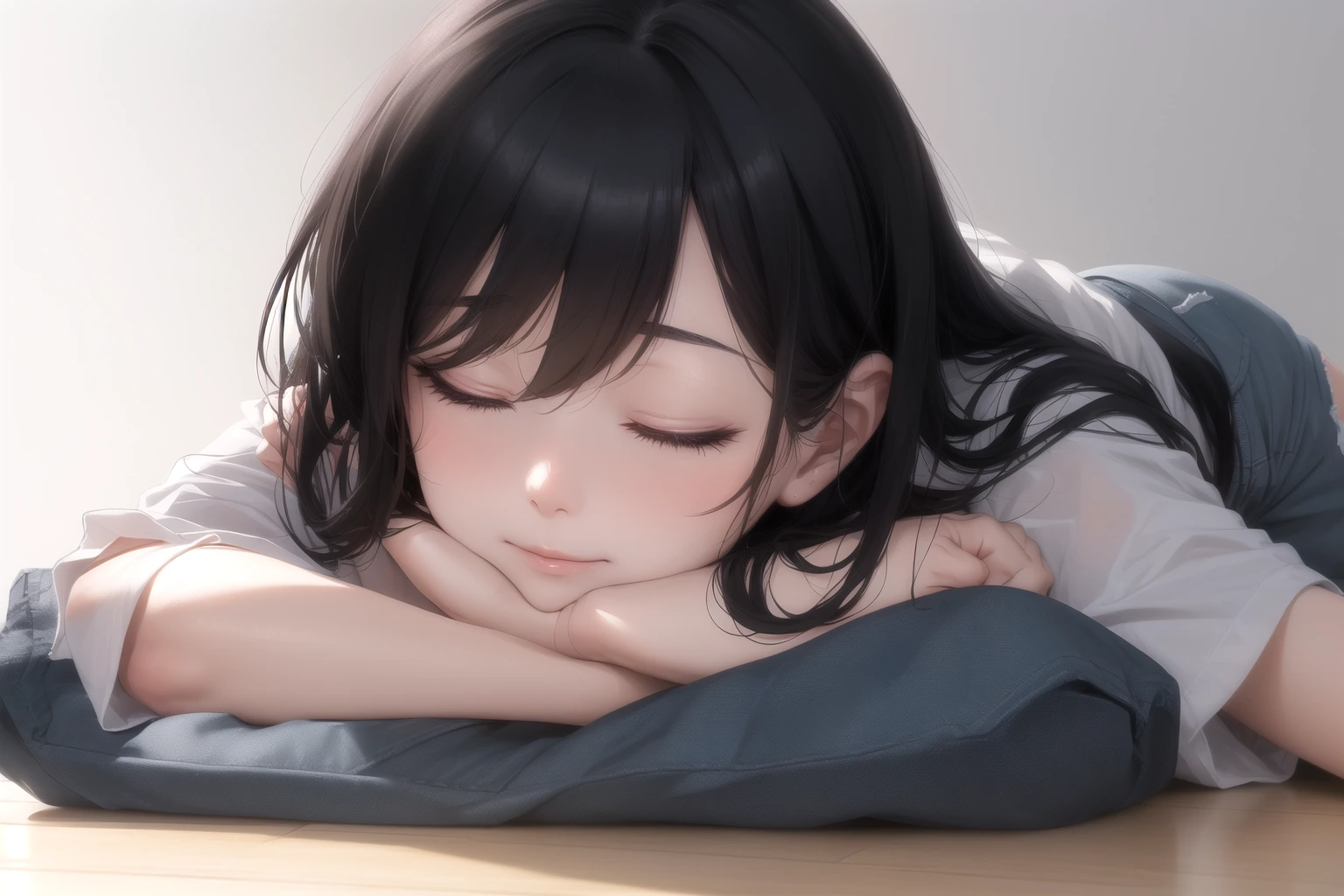 すやすや眠る