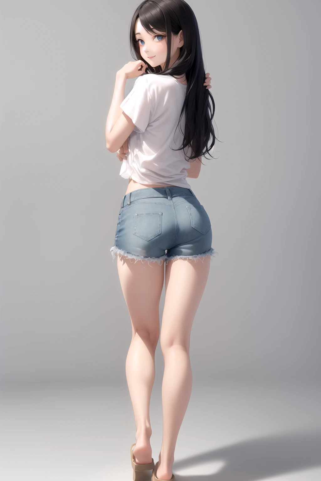 後ろ歩き