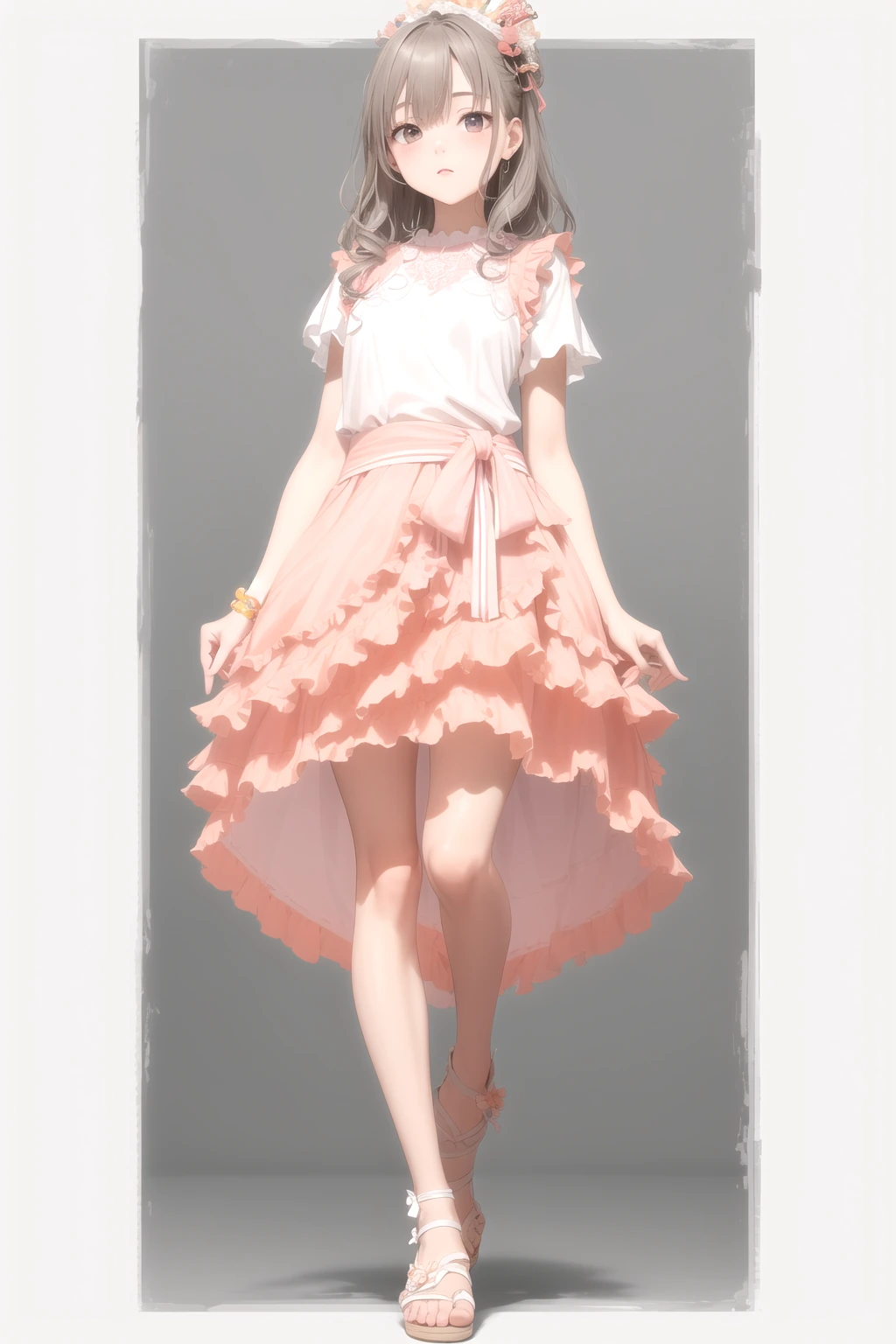 重ねフリル