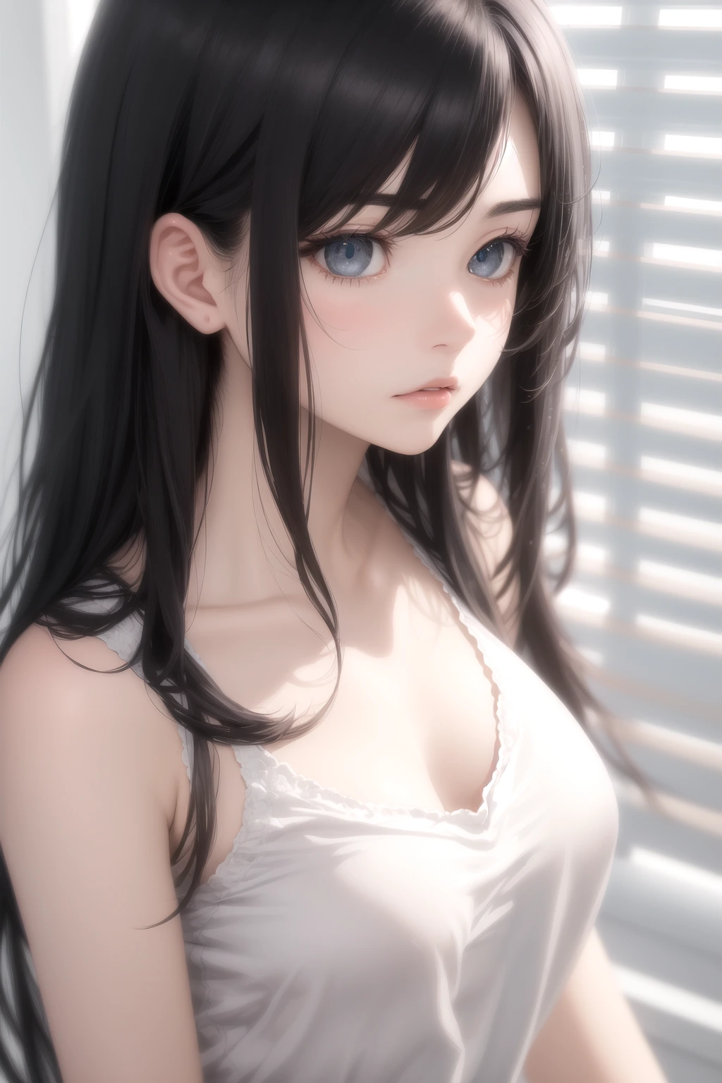 ブラインドの影