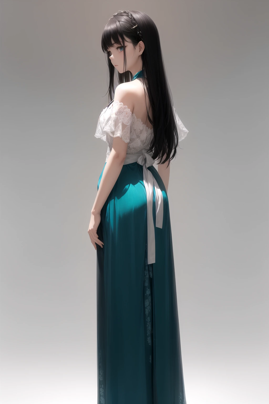 ホルターワンピ