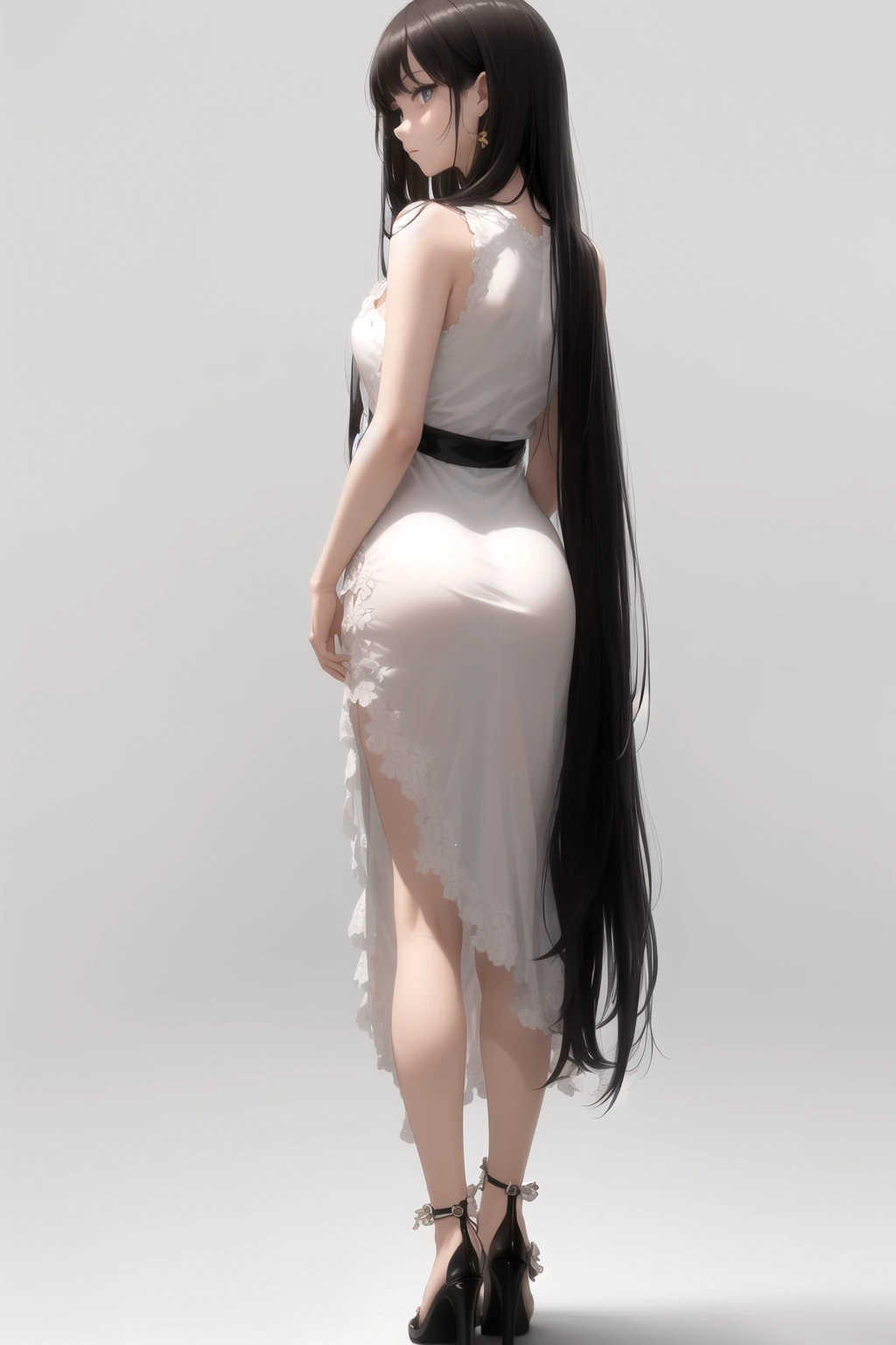 ノースリーブワンピ
