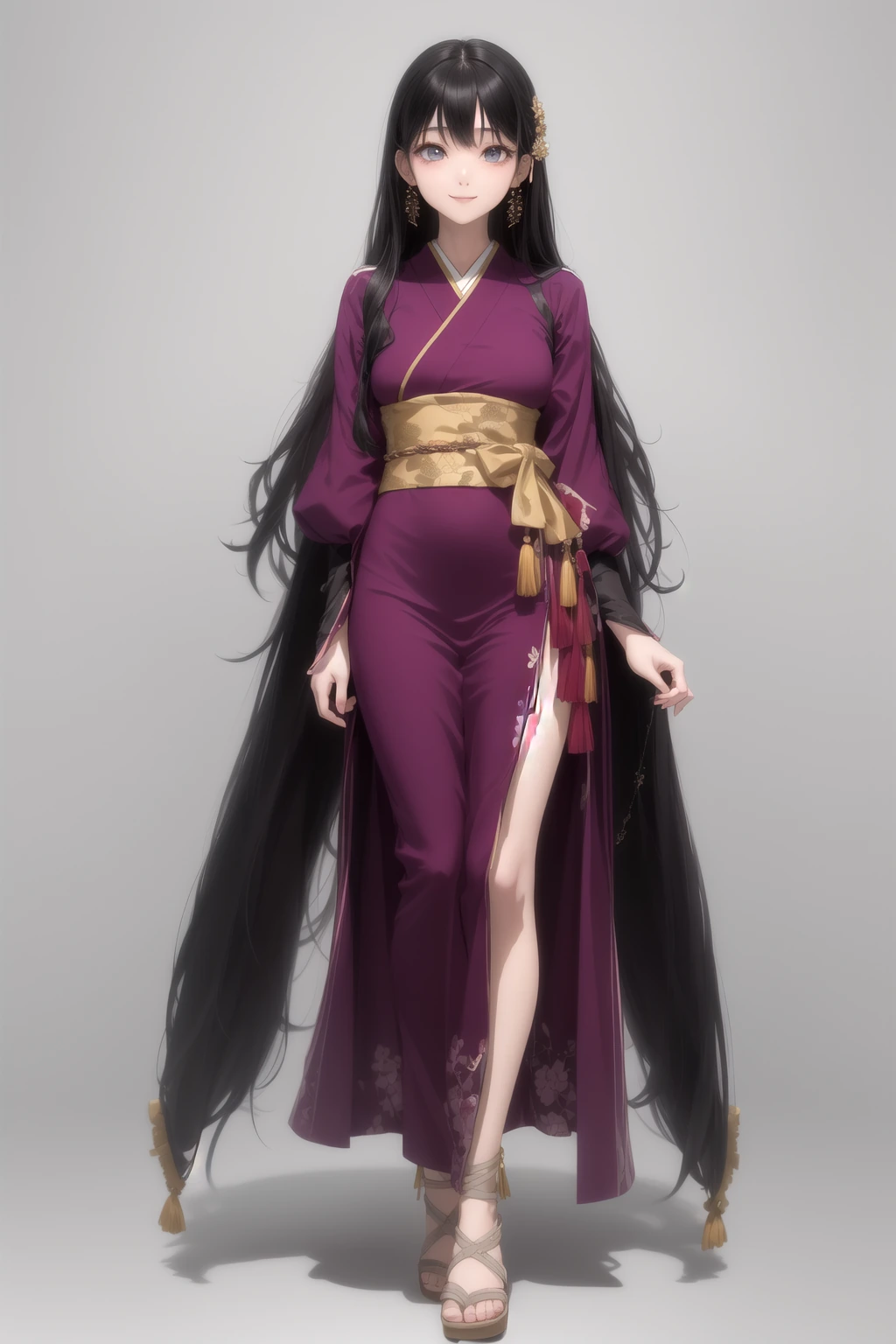 ベロアワンピ