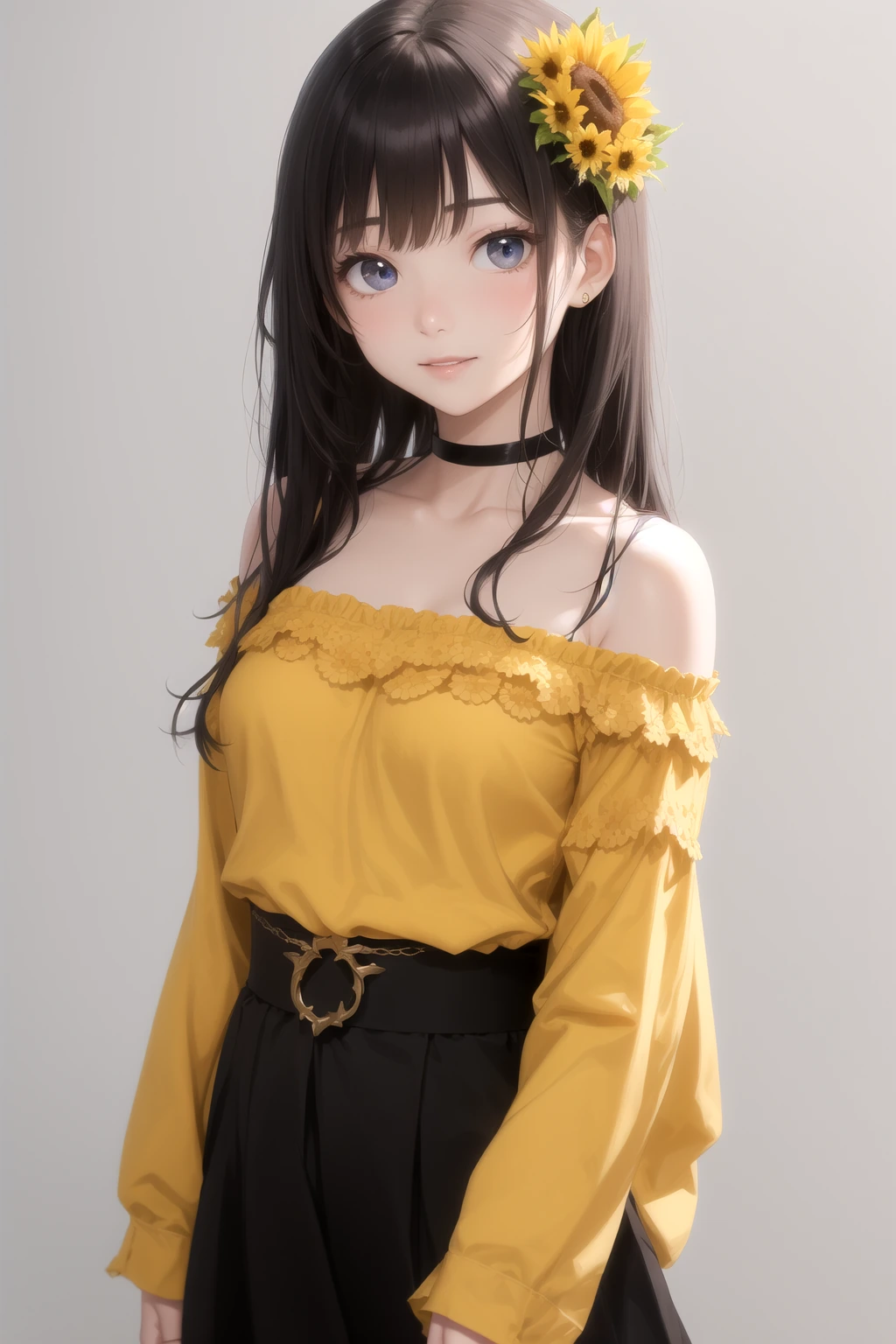オフショルダートップス