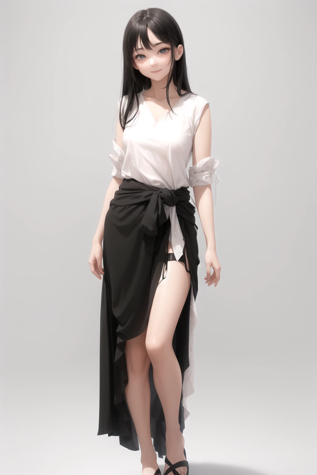 ラップスカート（巻きスカート）