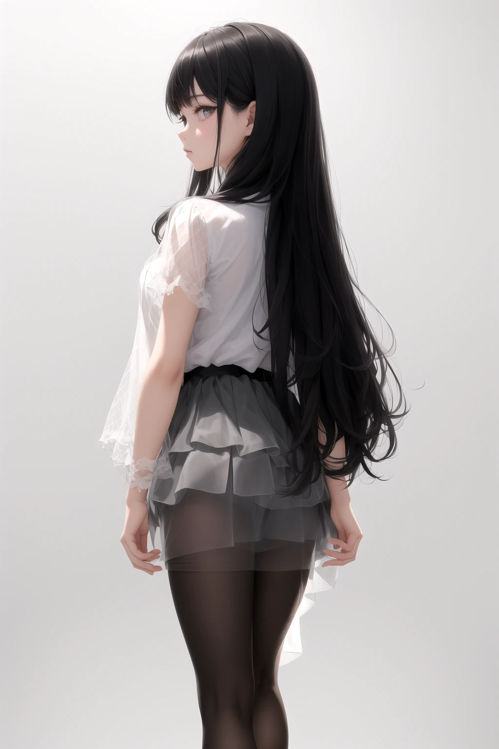 チュールスカート