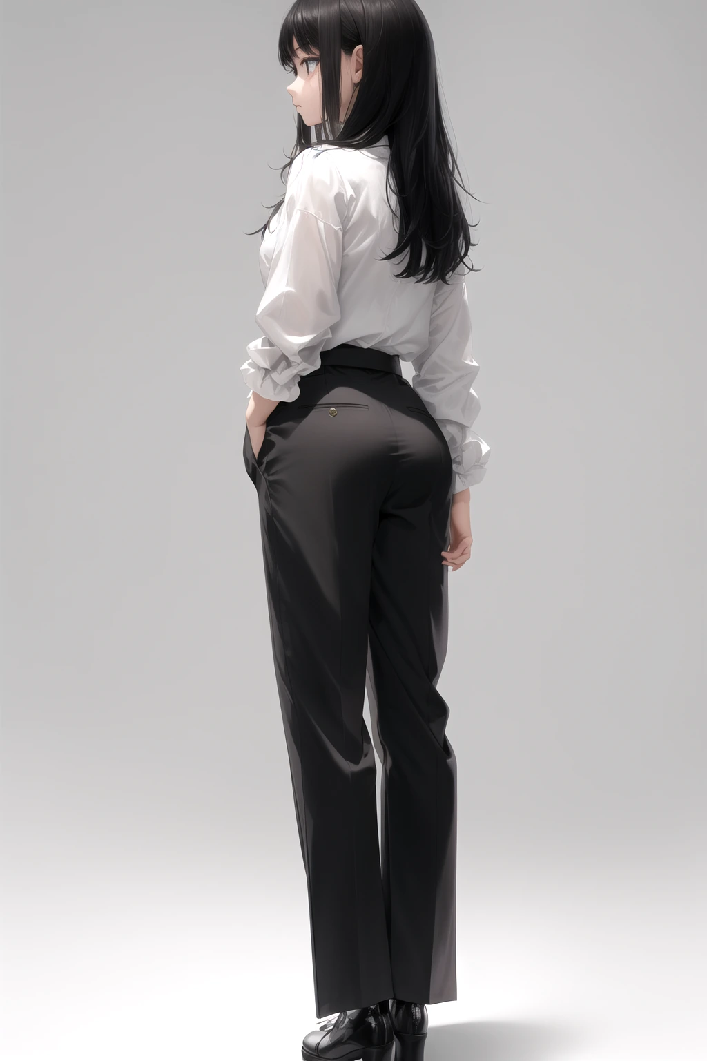 ウールパンツ