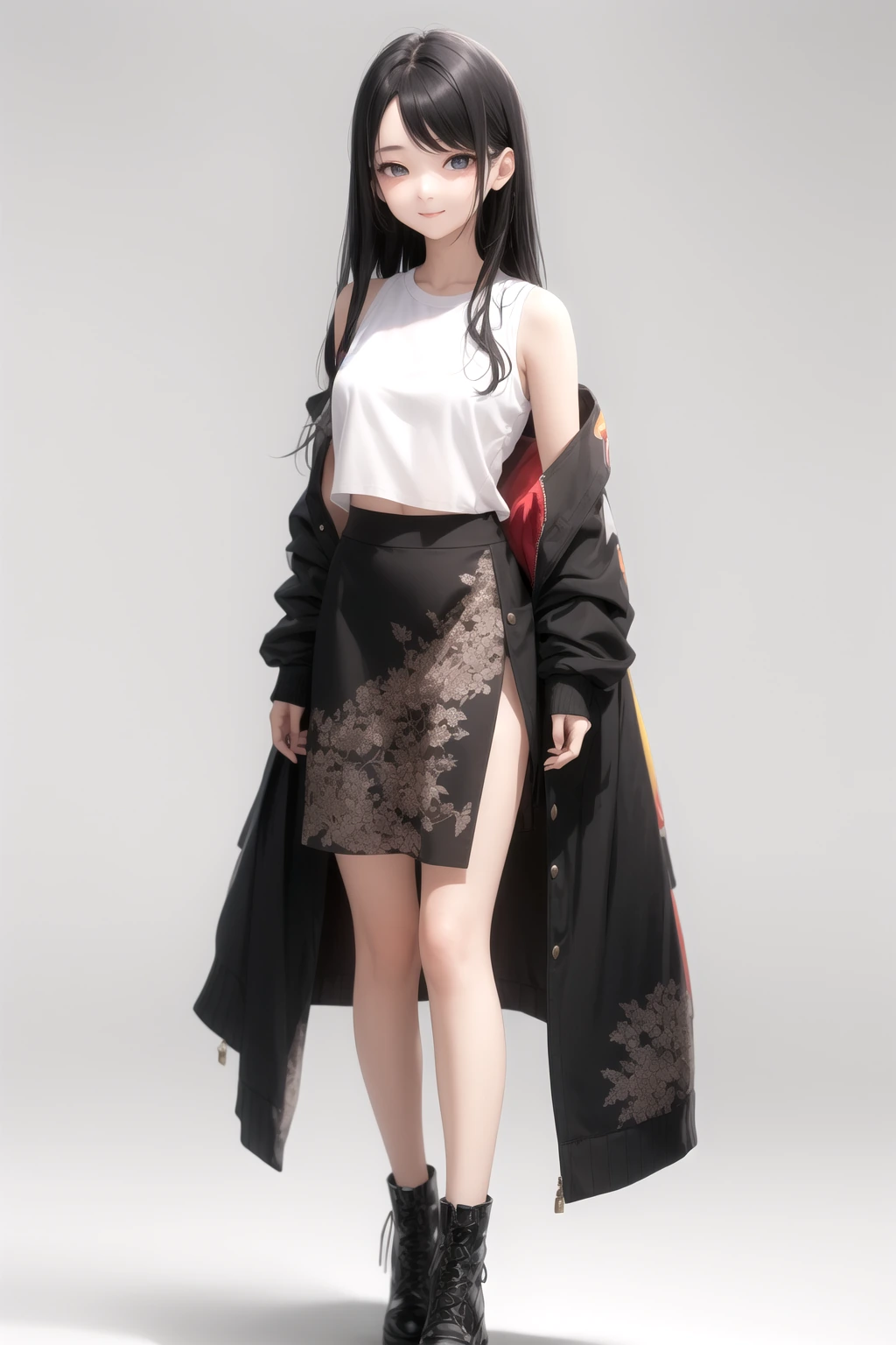 キルティングスカート