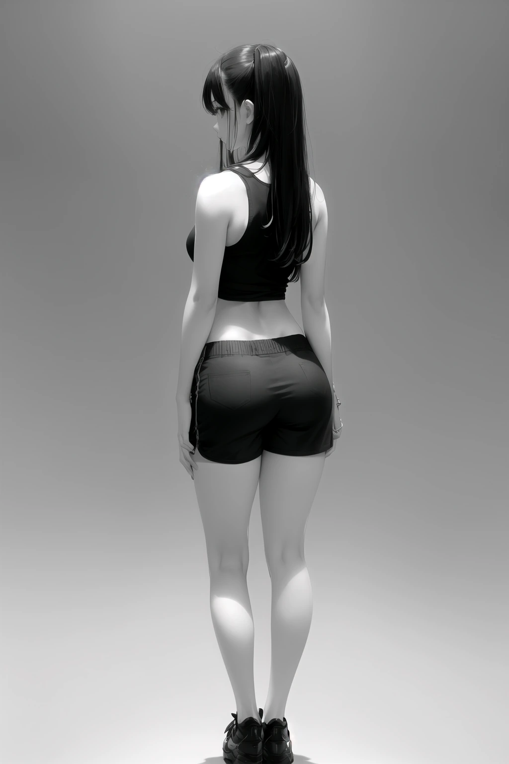 広いヒップ