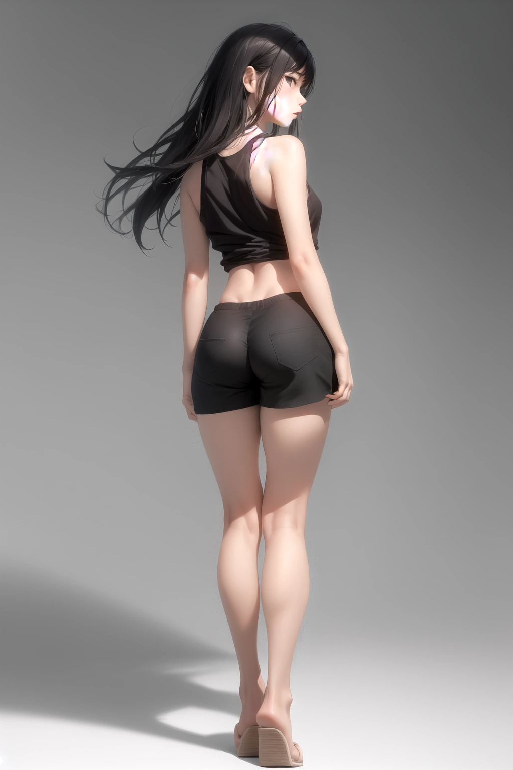 胴長め