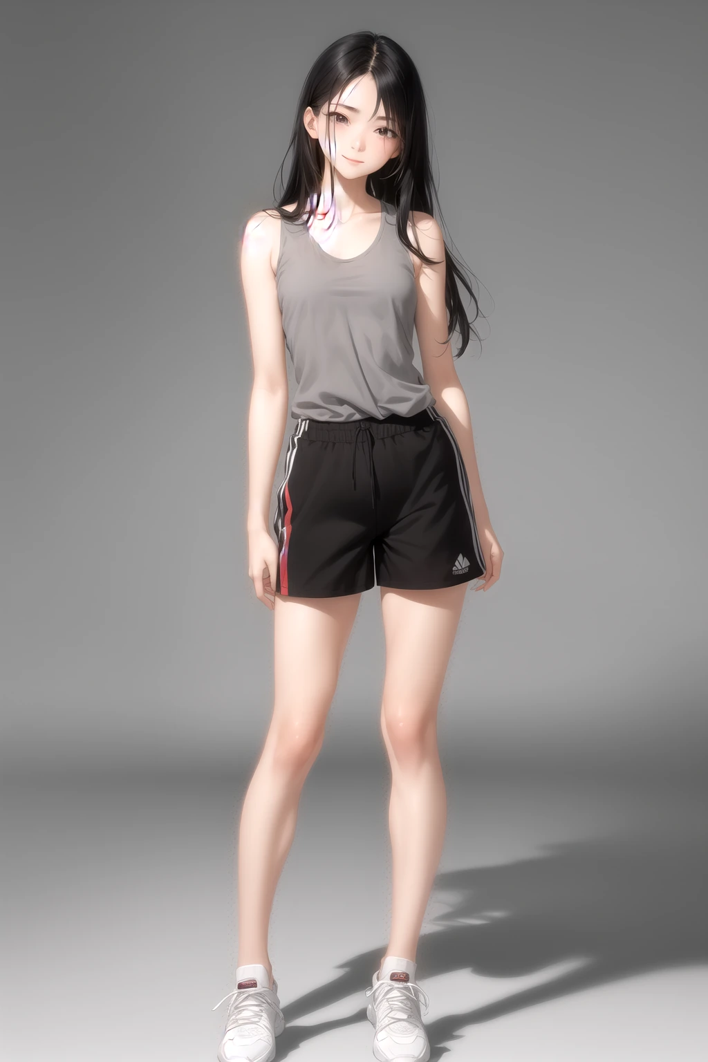 健康的スポーツ少女