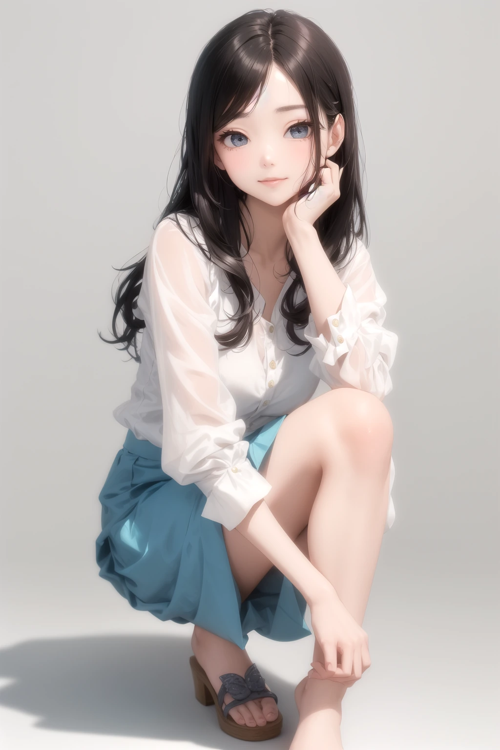 小首かしげ