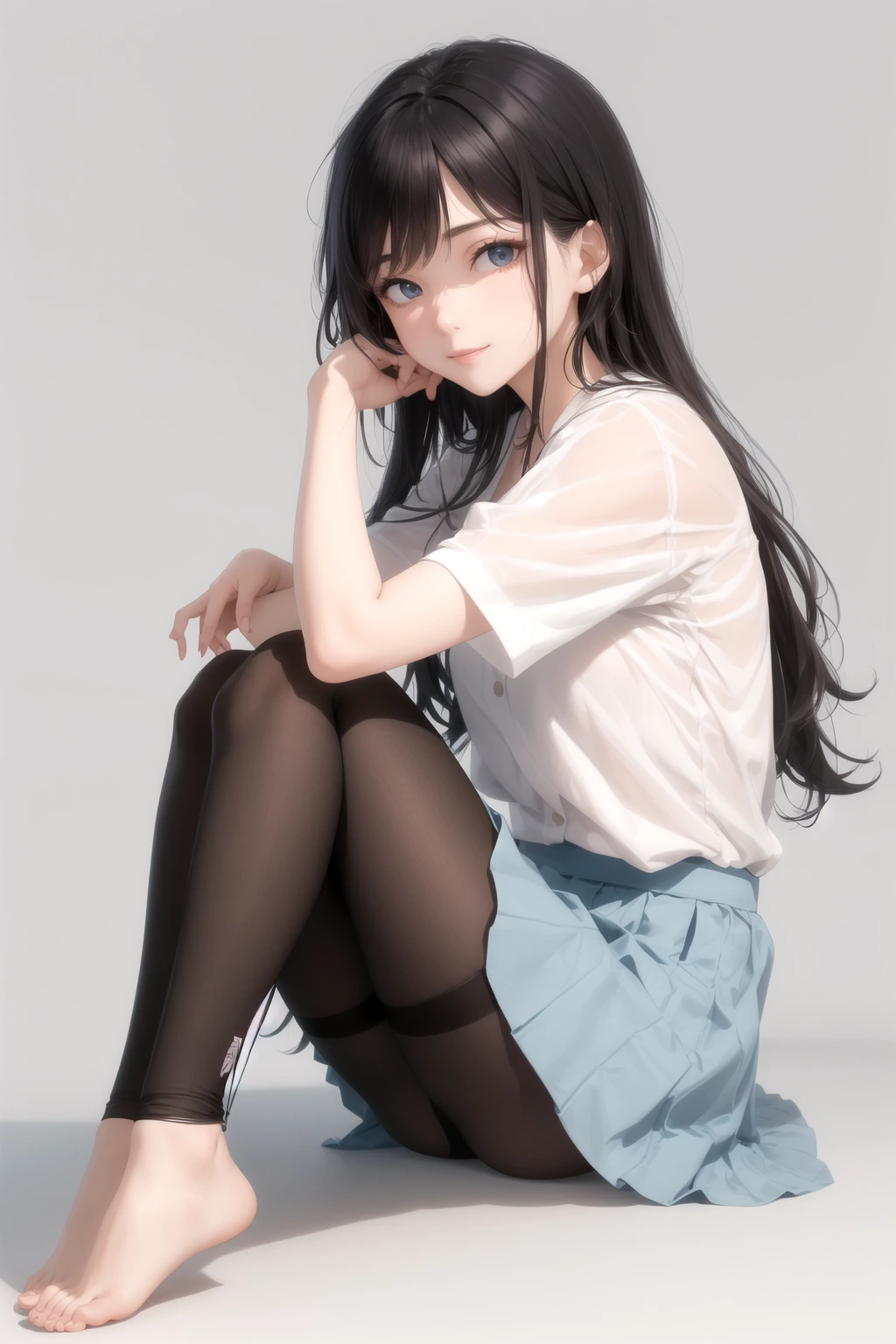 横座り