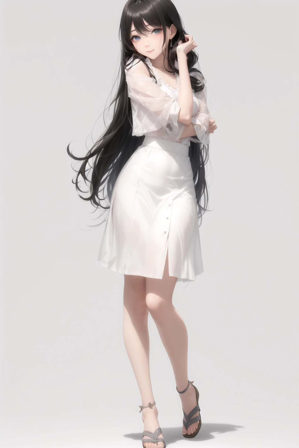 上目遣い