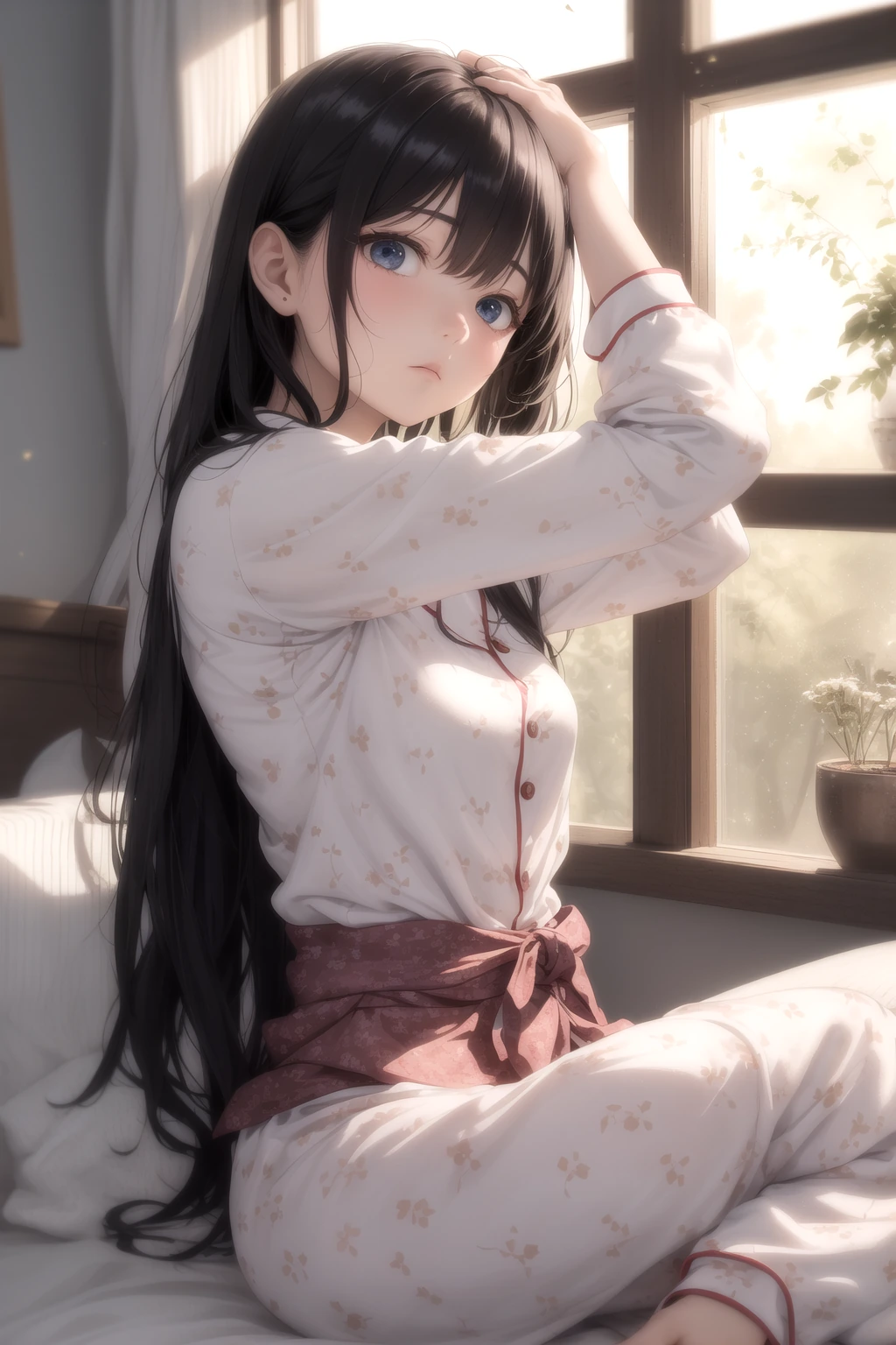 朝の光