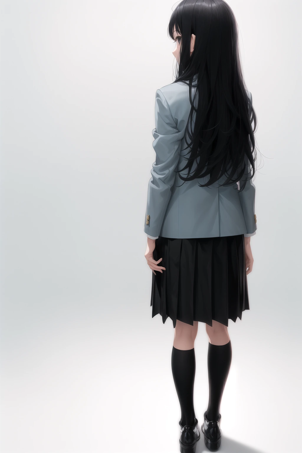 パステル水色制服