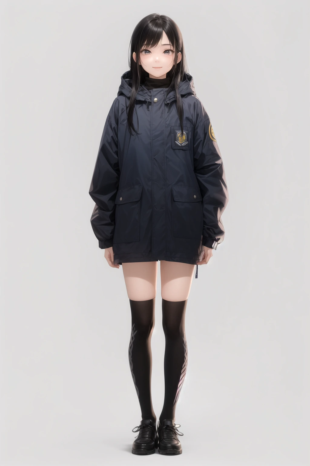 指定ナイロンパーカー