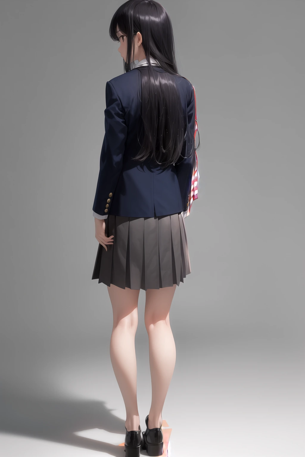 エンブレム付きブレザー