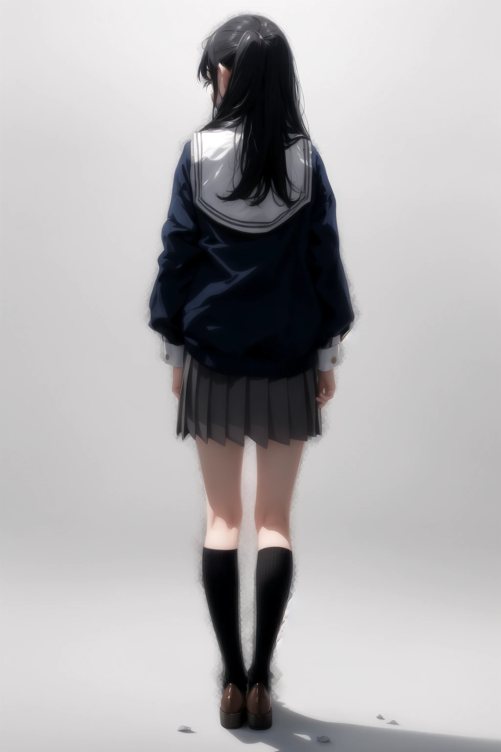 紺ハイソックス