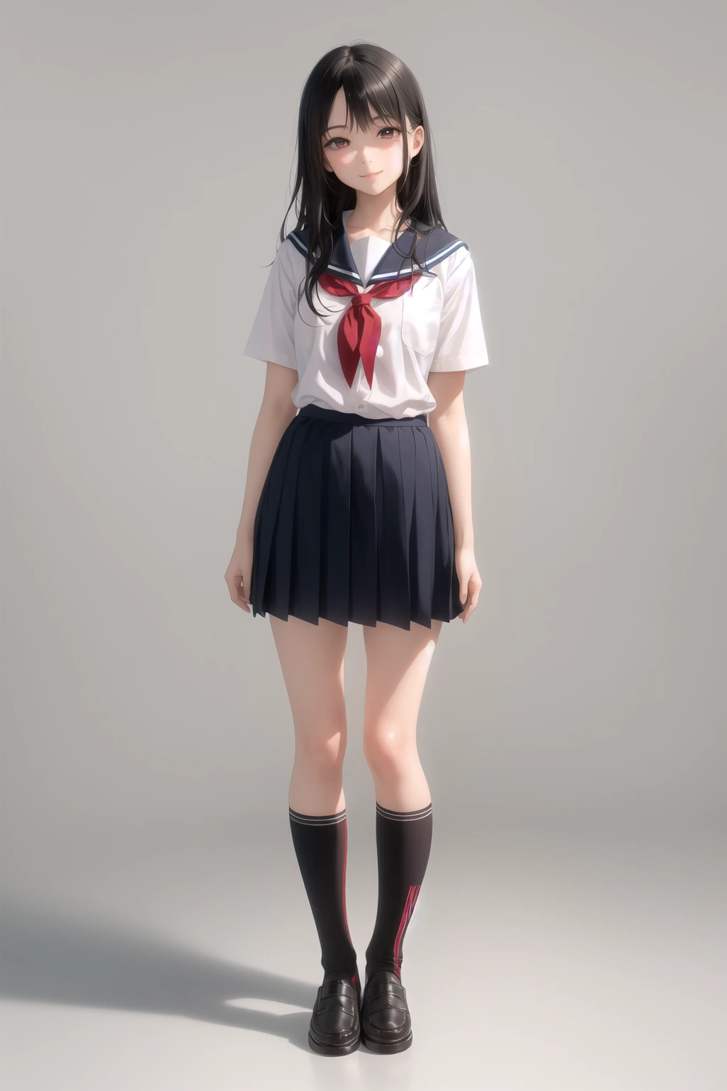 紺ハイソックス