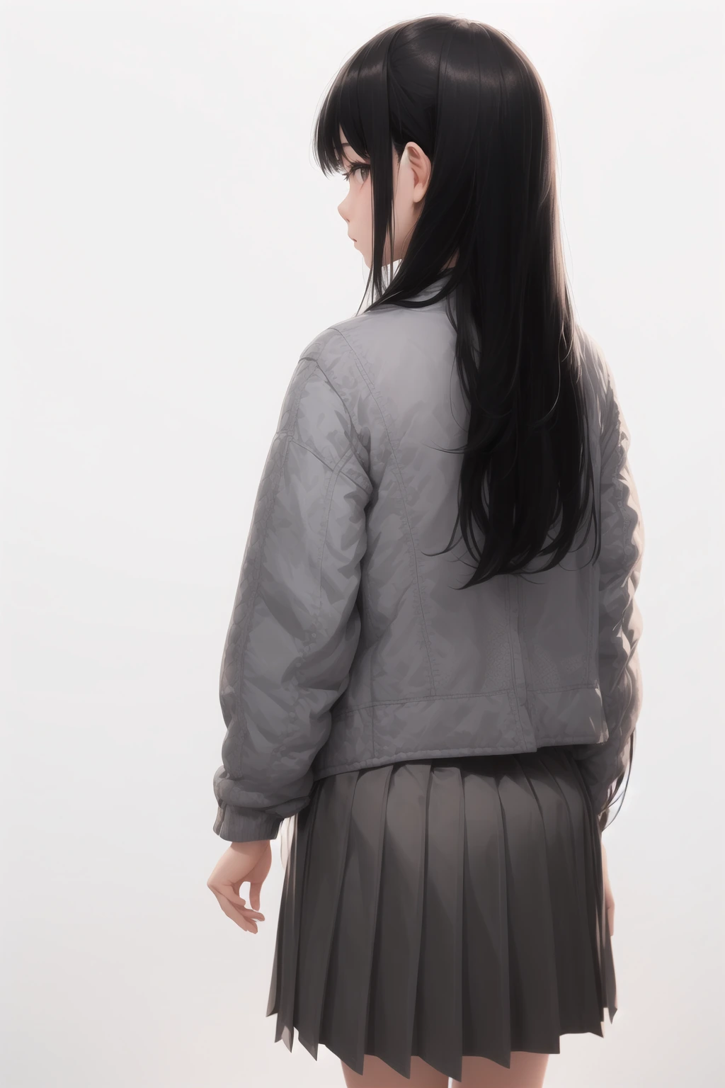 グレーボレロ＋ボックスプリーツ