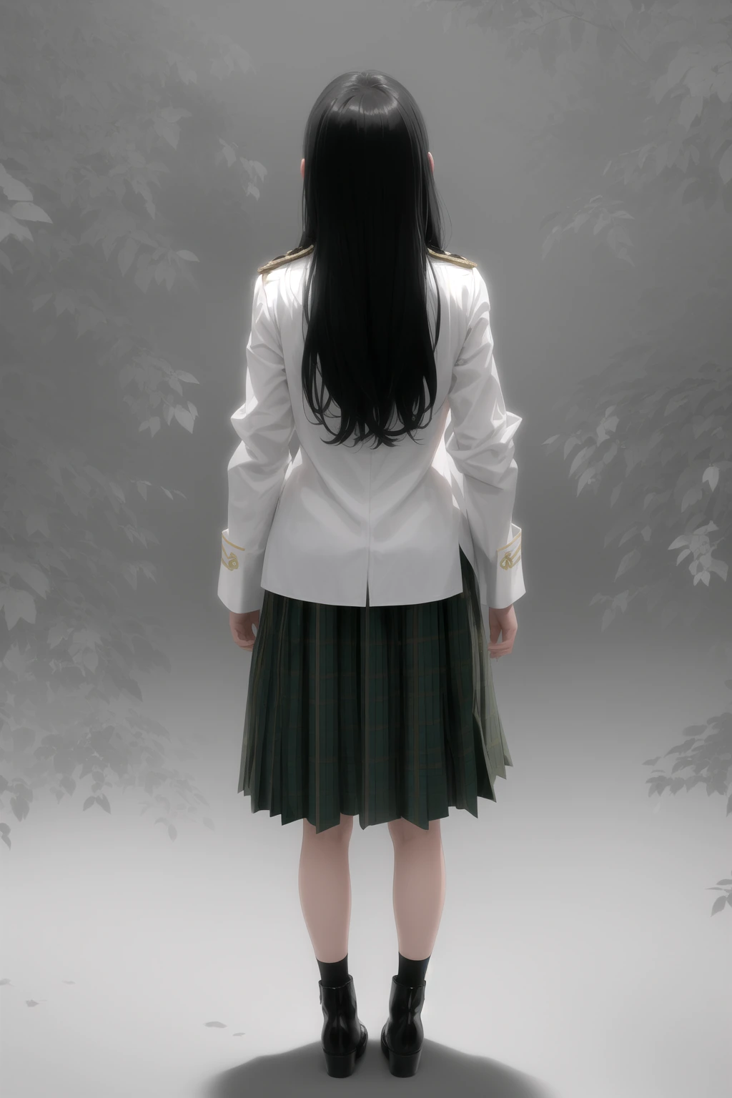 深緑ブレザー＋校章