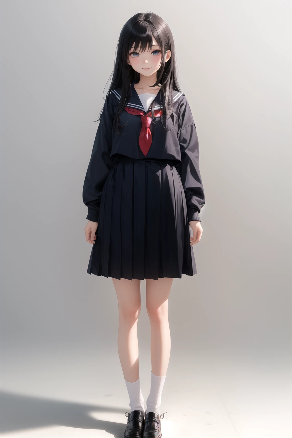 襟カバー付きセーラー