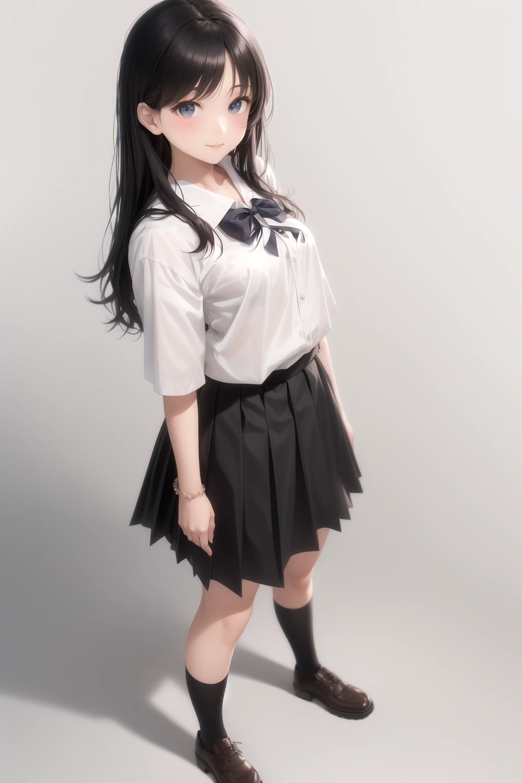 七分袖ブラウス
