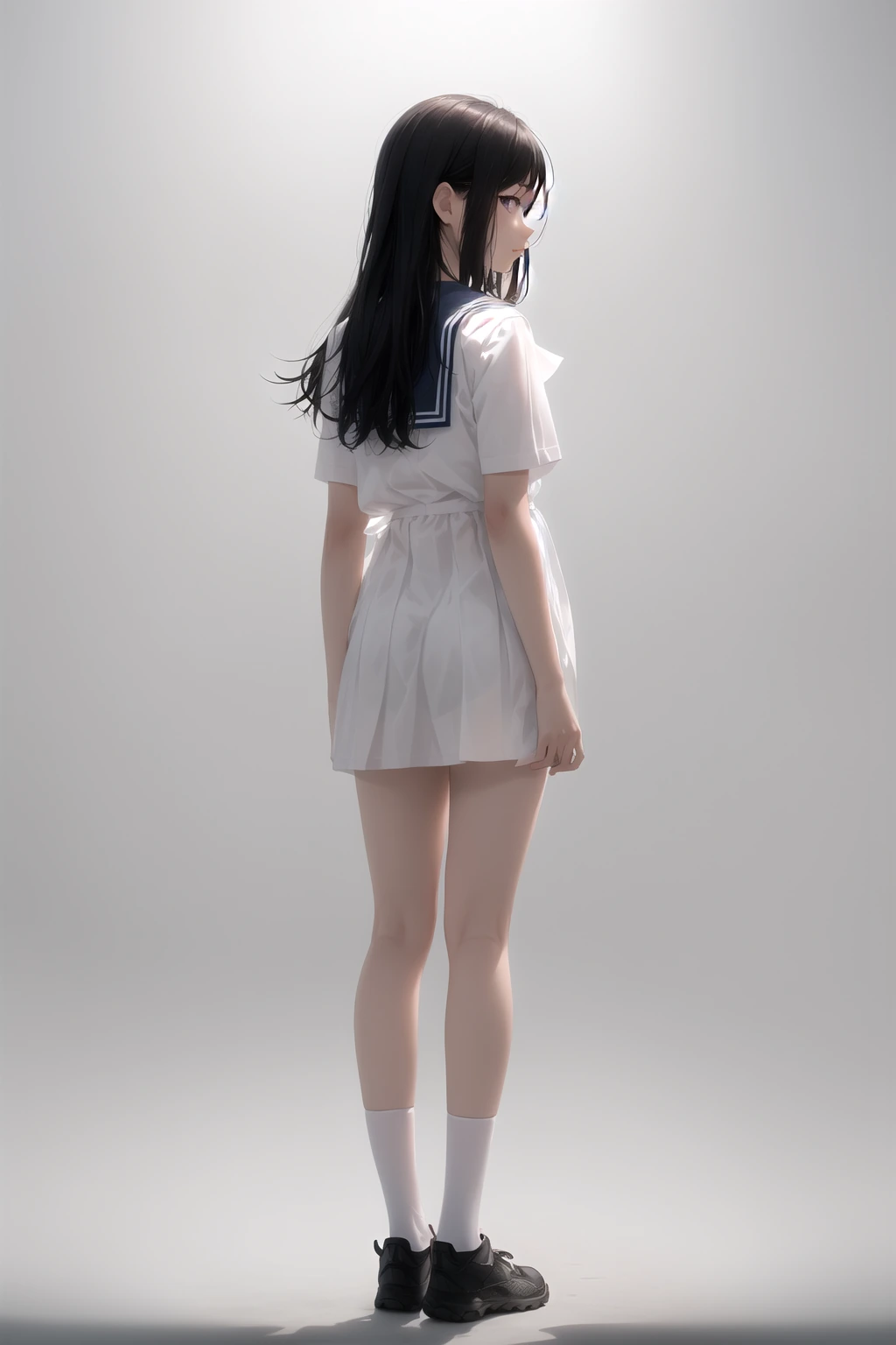 夏セーラー（白襟）