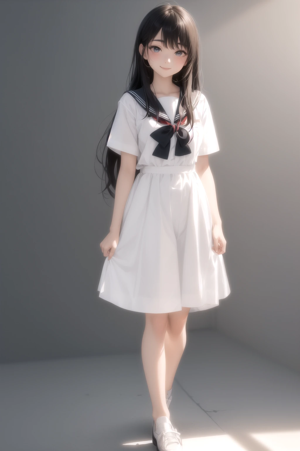 夏セーラー（白襟）