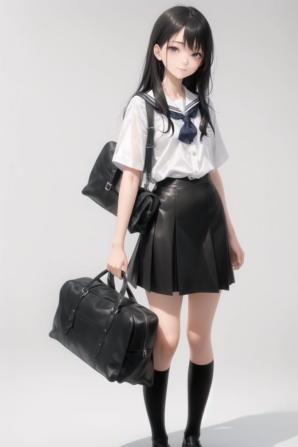 通学バッグスタイル