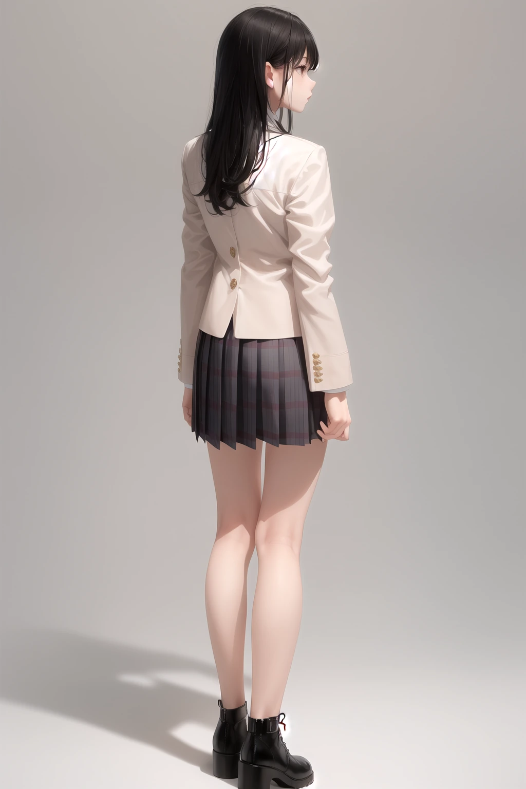 くすみピンクブレザー