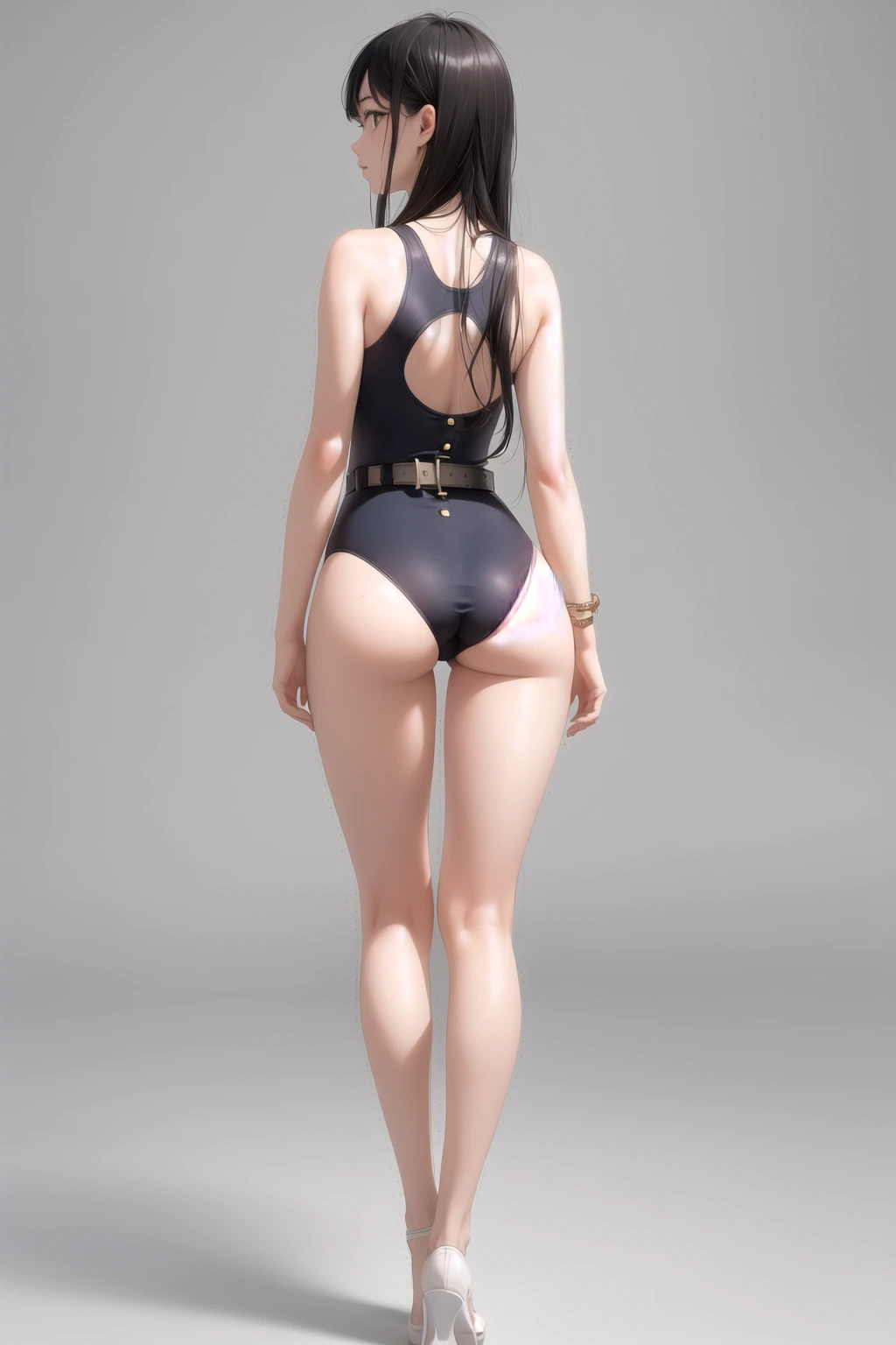 ベルテッドワンピース