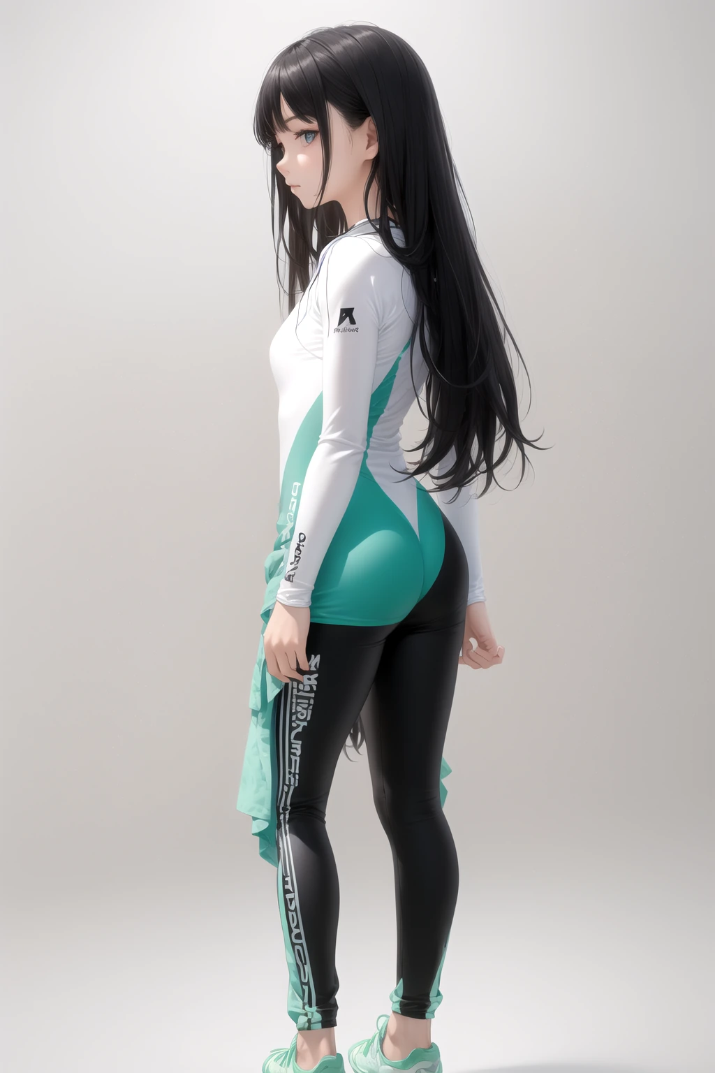 長袖サーフワンピース