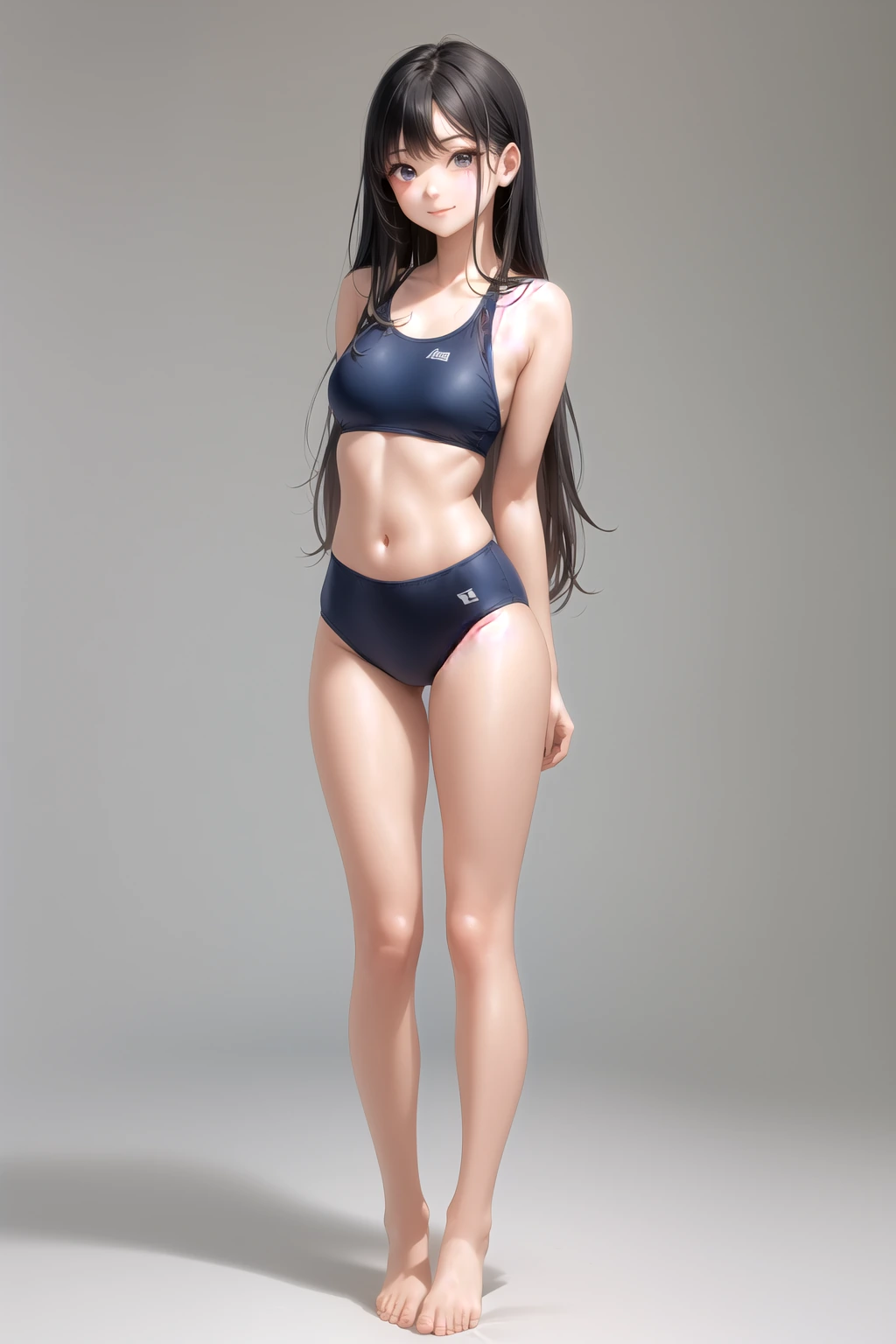 スクール水着（スパッツ型）