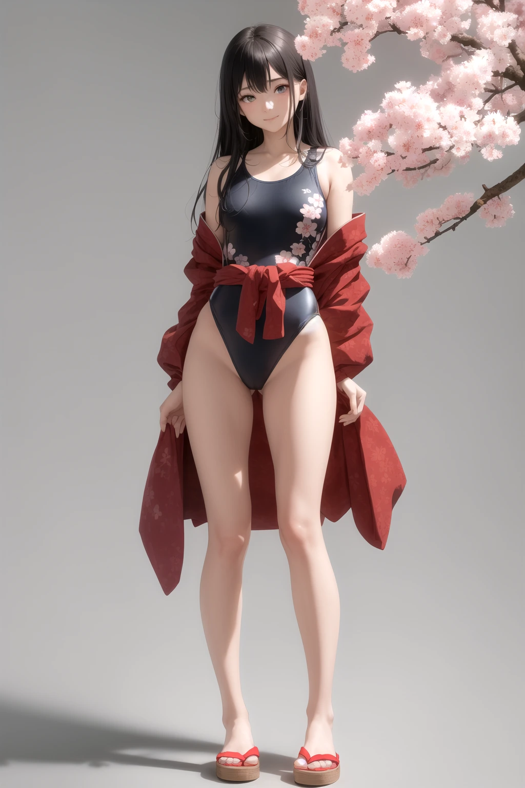和風桜柄